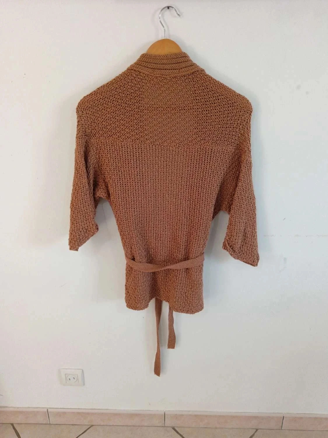 C128 brown vest La Fée Maraboutée XS – photo 2